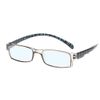Calabria 762 Neck Hanging Blue Light Blocking Reading Glasses+2.00 Crystal Plaid