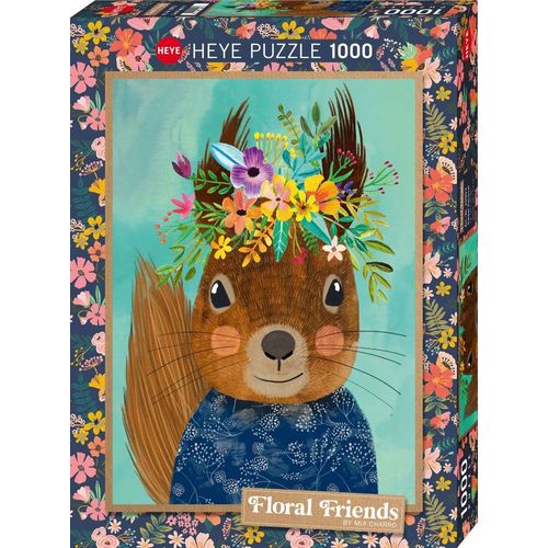 1000 pcs, Sweet Squirrel, Flor