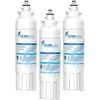 FilterLogic ADQ73613401 Refrigerator Water Filter, Replacement for LG® LT800P®