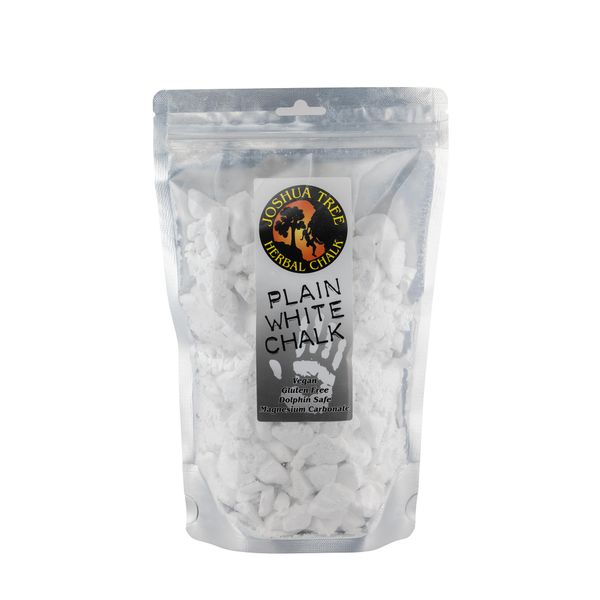 JOSHUA TREE Herbal Loose Chalk for Climbing and Gymnastics - Plain White Chalk (Unscented)