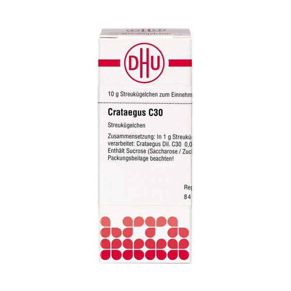 DHU Crataegus C30 Streukügelchen, 10 g Globuli