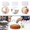 Cake Decorating Turntable,Cake Decorating Supplies with Decorating Comb/Icing Smoother(3pcs),2 Icing Spatula with Sided & Angled …