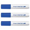PILOT Pintor Pigment Markers Pack of 3 Medium Tip Blueaa