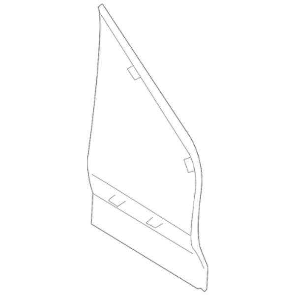 Genuine Ford transit fuel door(paint to match) OEM ck4z61405a26b