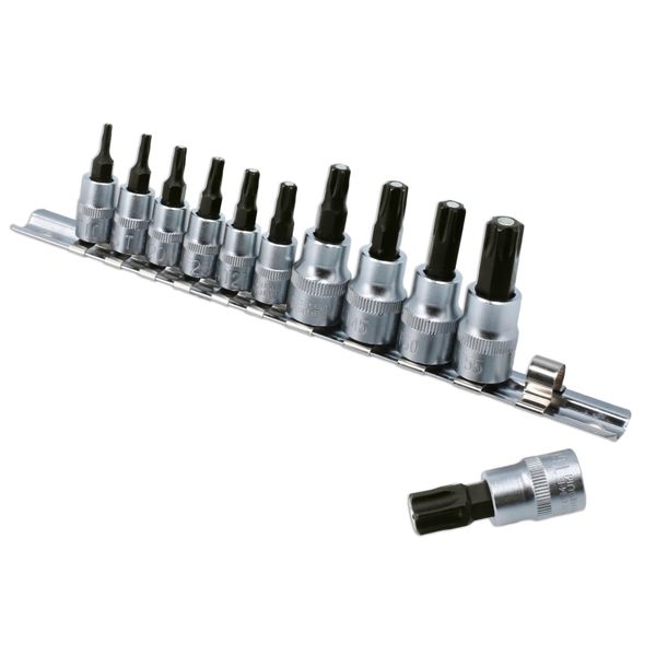 Laser 8898 Magnetic Star Bit Set 11pc