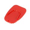 F FIERCE CYCLE 2pcs Motorcycle Kickstand Pad Stand Side Stand Extension Pad Red
