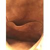 Muzzleloading black powder  Fringed engraved Bag Handcrafted Brown Suede Leather
