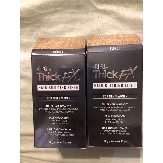 2 ARDELL THICK FX FOR MEN & WOMEN FULLER HAIR INSTANTLY BLONDE