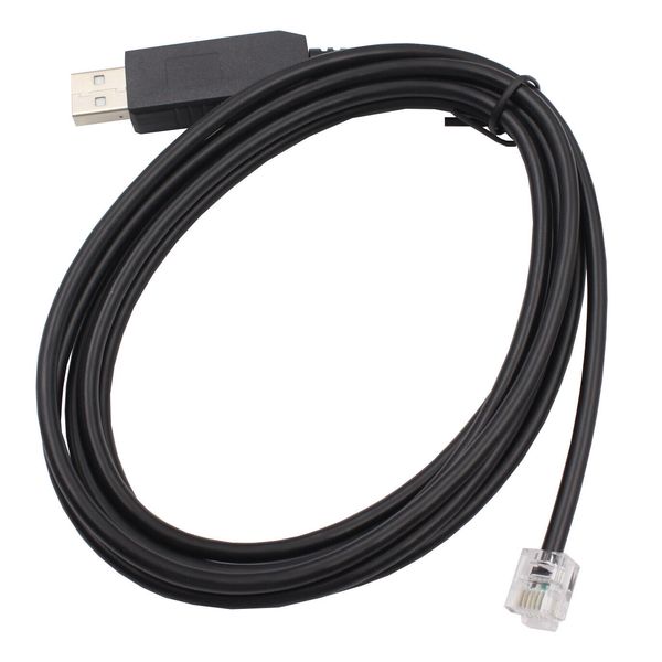 New USB To Rj11 Rj12 6P4C Adapter Serial Control Cable EQMOD Cable