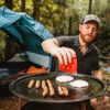 Large Cast Iron Griddle Top, Cookware for Bonfire and Yukon Fire Pit, Fireplace 
