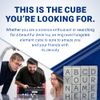 Tungsten Engraved Cube - 0.5" (G)