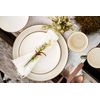 Barebones Enamel 2-Tone Plate Set of 2 Olive Drab