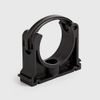 1" Industrial Pipe Clip - Black PP