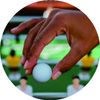 BALIKEN Foosball Table Balls,1.37 inch 4pcs Tabletop Game Foosball Accessory