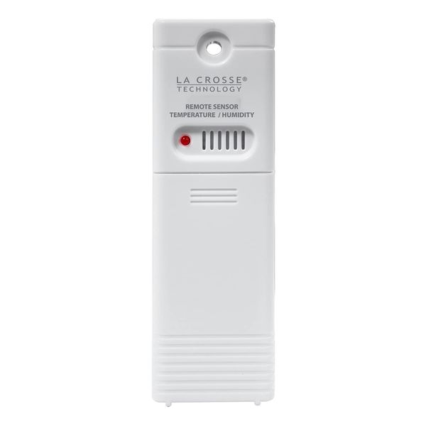 La Crosse Technology Wireless Outdoor Temperature & Humidity Sensor - Wall Mounted, Accurate, Weather Resistant, Wide Temperature & Humidity Gauge Transmission Range (330ft Range), Battery Powered