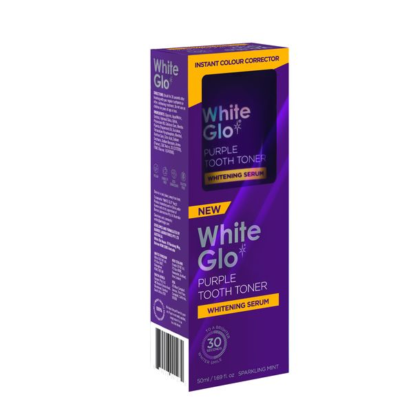 White Glo Purple Tooth Toner Whitening Serum