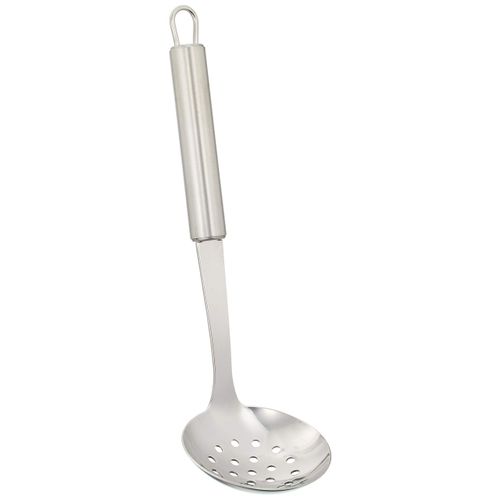 Wahei Freiz GC-035 Stainless Steel Tabletop Ladle, Perforated, Dishwasher Safe