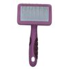Slicker Brush With Ergonomic Hand Grip Dog Cat Pet Grooming (Small)