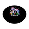 Testing Squad Test Day Unicorn Costume Teacher Students PopSockets Adhesive PopGrip