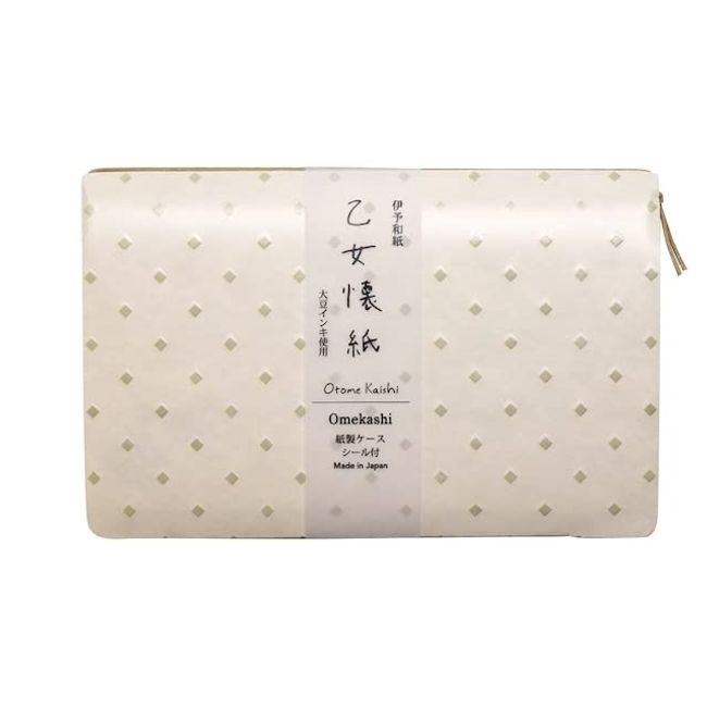 Kamiiso SAIEN No. 3515 Otome Kaishi with Case, 6.9 x 5.7 inches (175 x 145 mm), Pack of 20