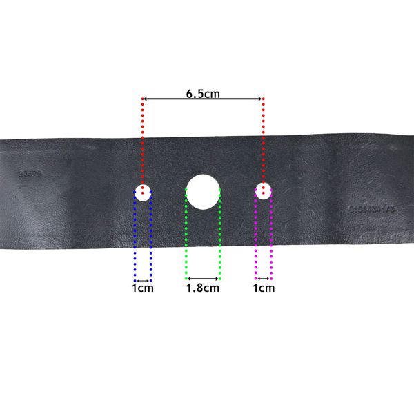 Spares2go Cutter Blade compatible with Champion Lawnmower (41cm 16")