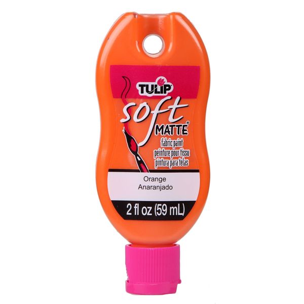 Tulip Soft Fabric Paint 2oz, Matte Orange, One Size