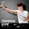 ALINCO WBF011K Training Rope, Hard, High Load, Handle, Lightweight, Compact, Black