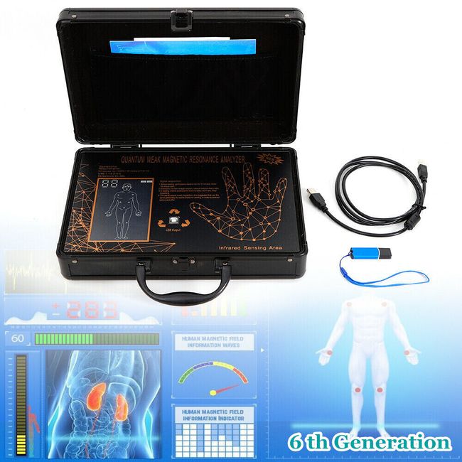 2023 New Quantum Magnetic Resonance Body Analyzer 6TH Gen Quantum Magnetic