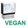 StampExpression - Vegan Office Self Inking Rubber Stamp - Green Ink (A-5899)
