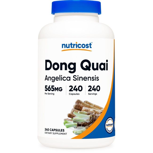 Nutricost Dong Quai 565mg, 240 Capsules (Angelica Sinensis)