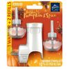 Glade Warmer + PlugIns Refills Golden Pumpkin & Spice Scented Oil 2 Refills