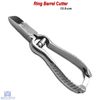 Manicure Pedicure Ring Barrel Cutter Spring Action Lock Clipper Podiatry Tools
