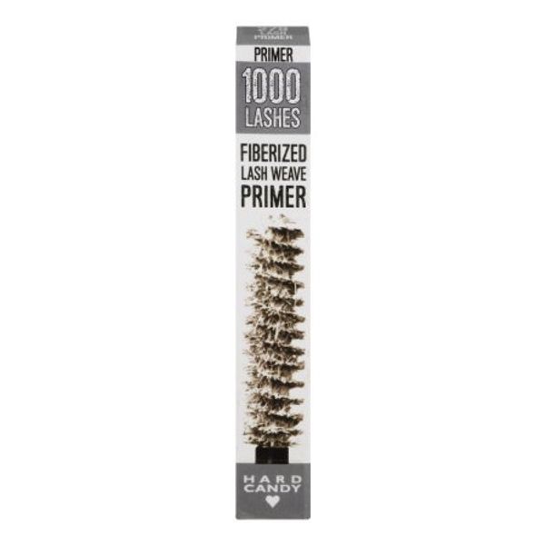 Hard Candy 1000 Lashes Fiberized Lash Primer, 0279 Primer, 0.25 oz White