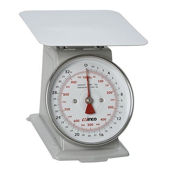 Winco SCAL-62 Portion Control Scale - 2 lbs. x 1/4 oz. Capacity