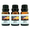 Crazy Candles Amber Vanilla (Made in USA) 3 Bottles 1/2 FL Oz Each (15ml) Premium Grade Scented Fragrance Oil