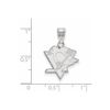 Pittsburgh Penguins Medium (5/8 Inch) Pendant (Sterling Silver)