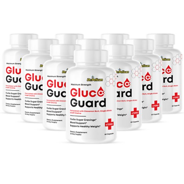 Gluco Guard- Blood Support- 10 Bottles- 600 Capsules