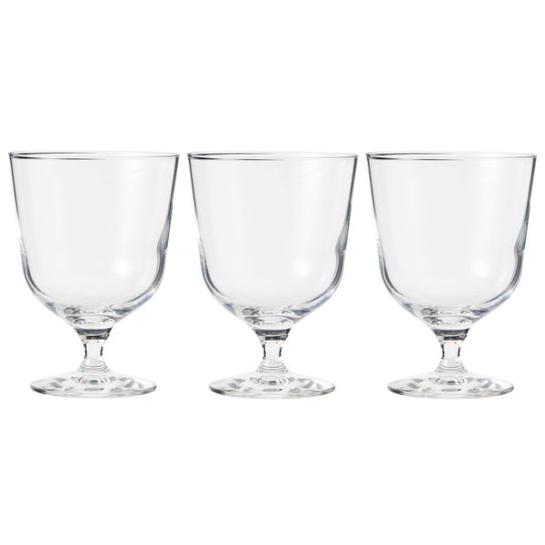 Toyo Sasaki Glass SQ-05210CS Glass Free Glass, Dishwasher Safe, Made in Japan, 9.8 fl oz (290 ml), Set of 3