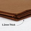 Premium Felt Sheets 50 Pack - 12" x 12" - Brown - Soft Wool-Like 1.2mm