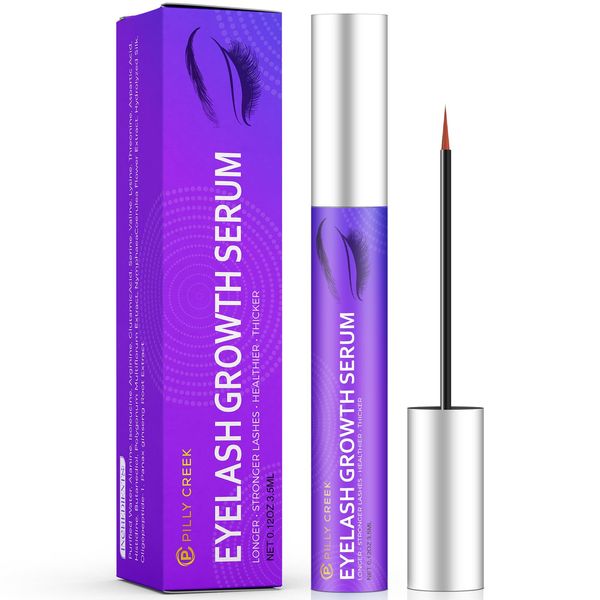 Premium Eyelash Growth Serum and Eyebrow Enhancer, Lash Serum, Eyelash Serum, Boost Lash Growth Serum, Advanced Formula - Boost, Longer, Thicker, Fuller Lashes