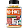 Brain Booster Supplement For Kids Teens, Omega-Support Memory, Focus, Calm, Mood
