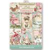 Stamperia Pink Christmas Scrapbooking Cards SBBPC08