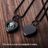TIMULTI Titanium Compass Compass Lightweight Waterproof Outdoor Compass Guide Portable Convenient Gift (Black)