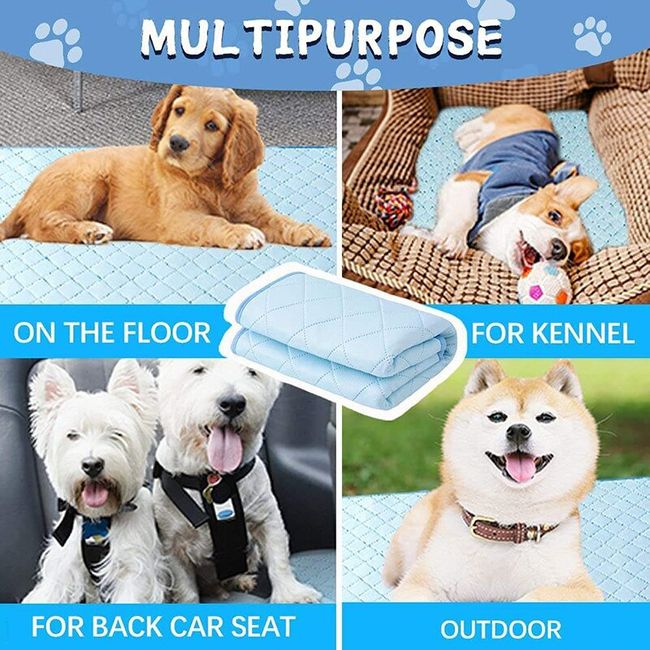 Dog Bed Pad Summer Breathable Sofe Cool Mat Cat Pet Refreshing