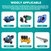 Risegun Variable Frequency Controller, 1.5kW 220V Single Phase Input Three-Phase Output Variable Frequency Drive, VFD Inverter Frequency Converter Motor Speed Controller for Fans, Water Pumps