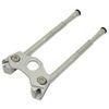 Gearoop Bicycle CoolStand Alloy Adjustable Side Stick 33-39mm, Silver, ST1915