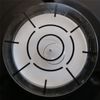 Flanged Medium Circular Bulls Eye Bubble Level - Tool Clock Hobby Turntable Camera Caravan, Clear aqueous
