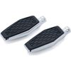 Kuryakyn 5904 Chrome Motorcycle Foot Controls, 2 Pack
