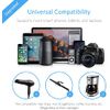BESTEK Universal Travel Adapter 220V to 110V Voltage Converter with 6A 4-Port USB Charging and UK/AU/US/EU Worldwide Plug Adapter (Black)
