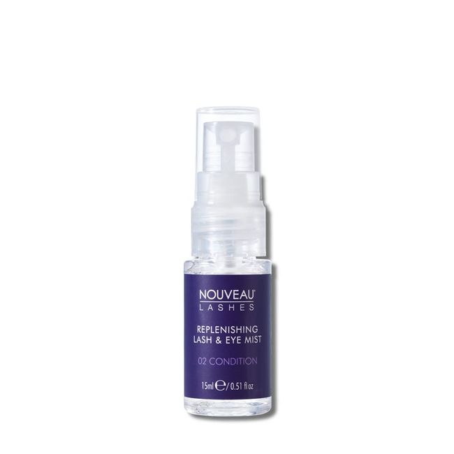 Nouveau Lashes Replenishing Lash & Eye Mist, Helps Minimize Potential Irritation, Hydrates and Strengthens, Vegan, 15 ml